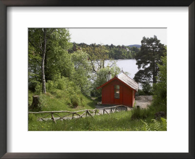 The Composer Edvard Grieg's Cottage At Troldhaugen, Near Bergen, Norway, Scandinavia by G Richardson Pricing Limited Edition Print image