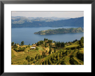 Lake Burera Near Ruhengeri At The Virunga Mountains, Rwanda by Ariadne Van Zandbergen Pricing Limited Edition Print image