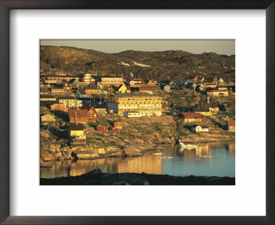 Town Of Ilulissat At 2.30 Am Enjoying The Midnight Sun In Summer, Polar Regions by Robert Harding Pricing Limited Edition Print image