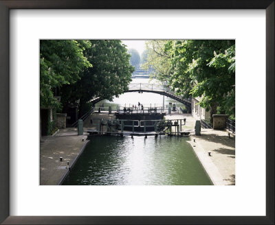 Canal St. Martin, Paris, France by Mark Mawson Pricing Limited Edition Print image