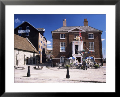 The Old Customs House, Now A Pavement Cafe, Poole, Dorset, England, United Kingdom by Ruth Tomlinson Pricing Limited Edition Print image