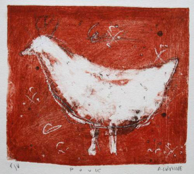 Poule Iii by Alexis Gorodine Pricing Limited Edition Print image