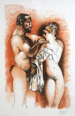 Eros Minos : Tendresse by Manolo Ruiz Pipo Pricing Limited Edition Print image