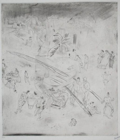 157 - Port Maltais by Jules Pascin Pricing Limited Edition Print image