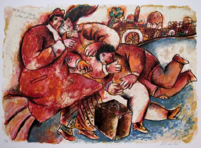 50 Printemps D'israel : Sur Les Pierres Infinies by Theo Tobiasse Pricing Limited Edition Print image
