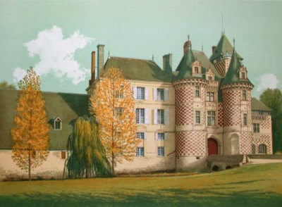 Le Chateau Des Reaux by Robert Moesle Pricing Limited Edition Print image