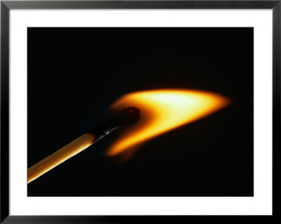 Burning Match by John James Wood Pricing Limited Edition Print image
