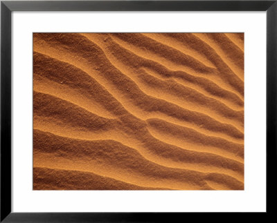 Sand Dunes Furrowed By Winds, Morocco by John & Lisa Merrill Pricing Limited Edition Print image