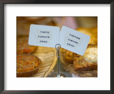 Food In Bakery, Ile St. Louis, Paris, France by Lisa S. Engelbrecht Pricing Limited Edition Print image