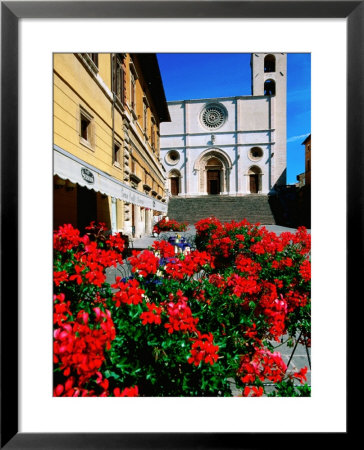 Duomo Cathedral, Piazza Del Popolo, Todi, Umbria, Italy by John Elk Iii Pricing Limited Edition Print image
