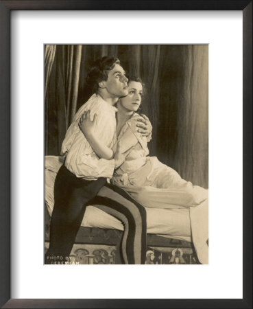 Marius Goring British Actor Of Stage And Screen In The Role Of Romeo With Peggy Ashcroft As Juliet by Debenham Pricing Limited Edition Print image