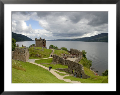 Urqhart Castle And Loch Ness by Izzet Keribar Pricing Limited Edition Print image