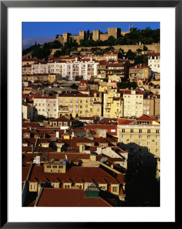 Rooftops And Buildings Of City, Lisbon, Portugal by Bethune Carmichael Pricing Limited Edition Print image