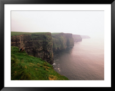 Cliffs Of Moher At Sunset, Ireland by Holger Leue Pricing Limited Edition Print image