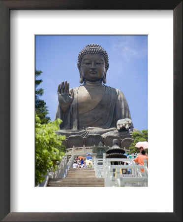 Tian Tan Buddha Statue, Lantau Island, Lantau Island, Hong Kong, China by Greg Elms Pricing Limited Edition Print image