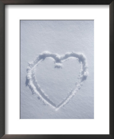 Heart In The Snow by John Burcham Pricing Limited Edition Print image