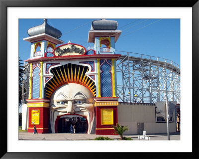 Entrance Gate To Luna Park, Melbourne, Victoria, Australia by David Wall Pricing Limited Edition Print image