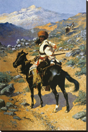 An Indian Trapper by Frederic Sackrider Remington Pricing Limited Edition Print image