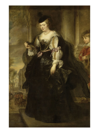 Helene Fourment With Coach by Peter Paul Rubens Pricing Limited Edition Print image
