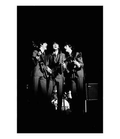 Pop Music Group The Beatles In Concert Paul Mccartney, John Lennon, George Harrison by Ralph Morse Pricing Limited Edition Print image