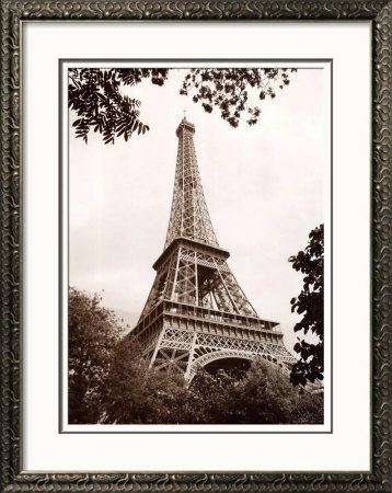 Eiffel Tower In Spring by Jonathan Larsen Pricing Limited Edition Print image