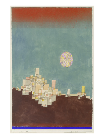 Chosen Site, 1927 (X.8) by Paul Klee Pricing Limited Edition Print image