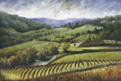 Tuscan Valley by Marie Frederique Pricing Limited Edition Print image
