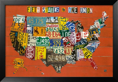 Fifty States, One Nation by Aaron Foster Pricing Limited Edition Print image