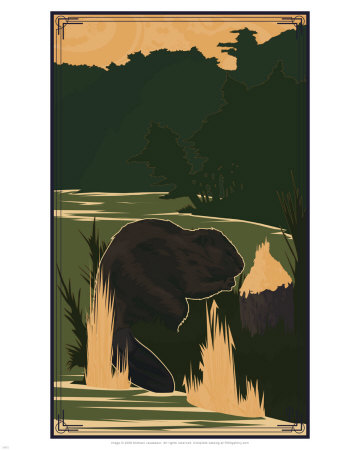 Beaver by Michael Lavasseur Pricing Limited Edition Print image