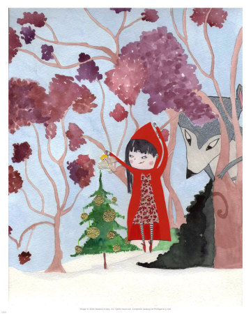 Red Riding Hood by Natalie Kilany Pricing Limited Edition Print image
