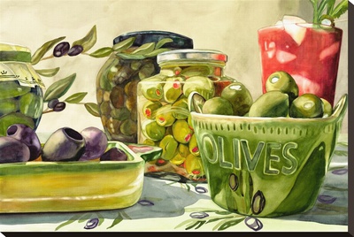 I Live For Olives by Karen Honaker Pricing Limited Edition Print image
