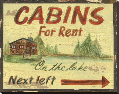 Cabin Rentals by Grace Pullen Pricing Limited Edition Print image