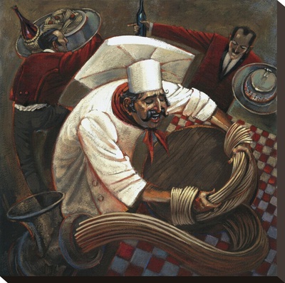 Chefs In Motion Iii by Dylan O'connor Pricing Limited Edition Print image