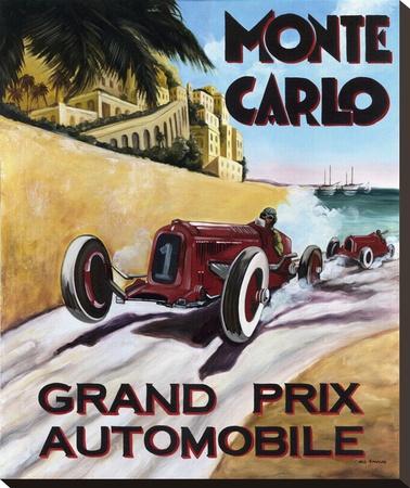 Monte Carlo Grand Prix by Chris Flanagan Pricing Limited Edition Print image
