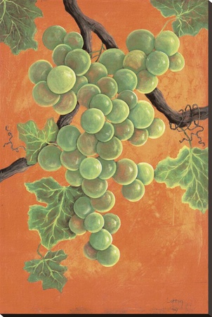 White Wine Grapes by Jennifer Lorton Pricing Limited Edition Print image