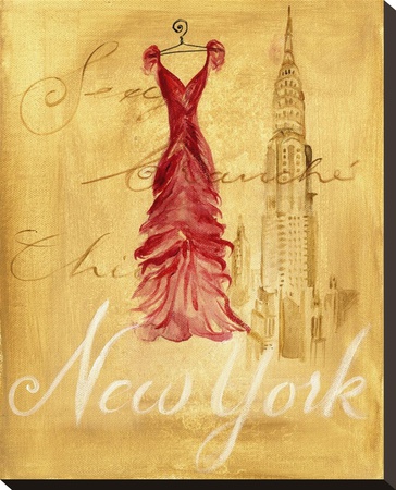 New York Fashion by Jennifer Sosik Pricing Limited Edition Print image