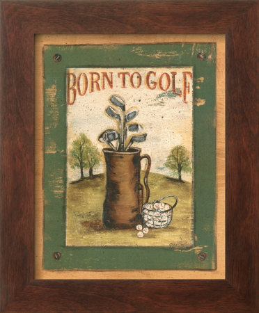 Born To Golf by Grace Pullen Pricing Limited Edition Print image
