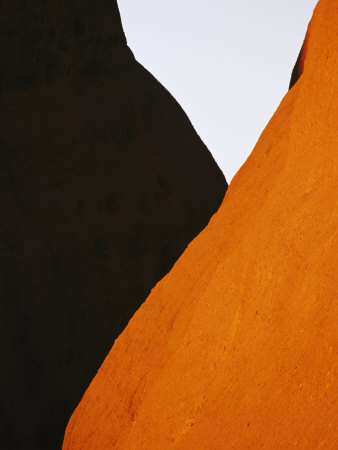Abstract Of Rock Formations In Uluru National Park by Jason Edwards Pricing Limited Edition Print image