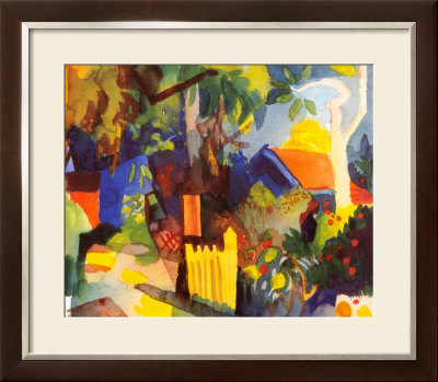 Landscape With Light Trees, 1910 by Auguste Macke Pricing Limited Edition Print image