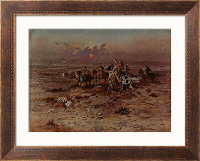Stolen Horses by Charles Marion Russell Pricing Limited Edition Print image