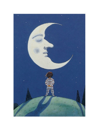 Moon by Ian Beck Pricing Limited Edition Print image