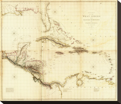 Composite: West Indies, C.1810 by Aaron Arrowsmith Pricing Limited Edition Print image