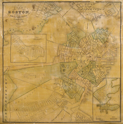 Boston, C.1835 by George G. Smith Pricing Limited Edition Print image