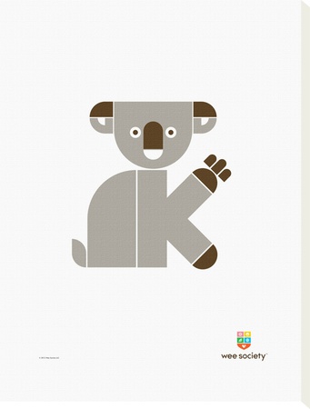 Wee Alphas, Kate The Koala by Wee Society Pricing Limited Edition Print image