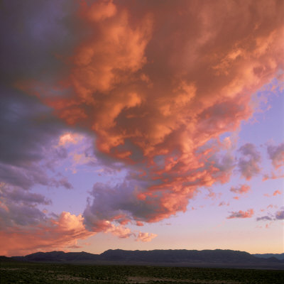 Silver Island Mountains At Sunset, Tooele County, Utah by Images Monsoon Pricing Limited Edition Print image