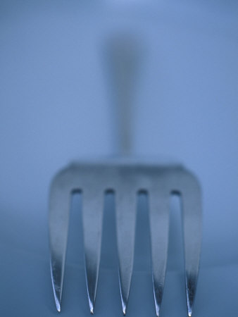 Fork Detail 1, Close Up Abstract by Images Monsoon Pricing Limited Edition Print image
