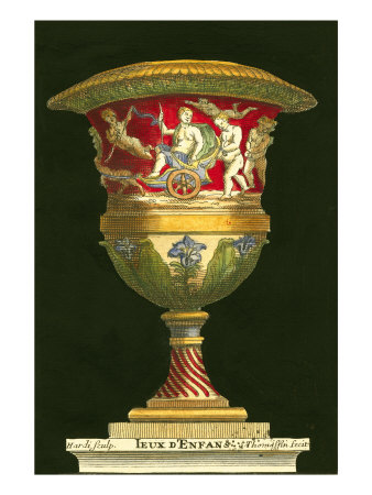 Vase With Chariot by Henri-Simon Thomassin Pricing Limited Edition Print image