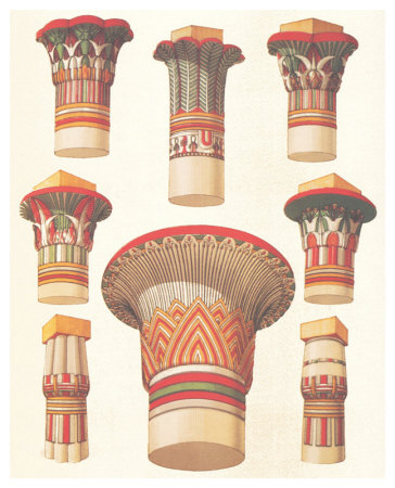 Egyptian Capitals by Owen Jones Pricing Limited Edition Print image