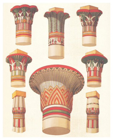 Egyptian Capitals by Owen Jones Pricing Limited Edition Print image