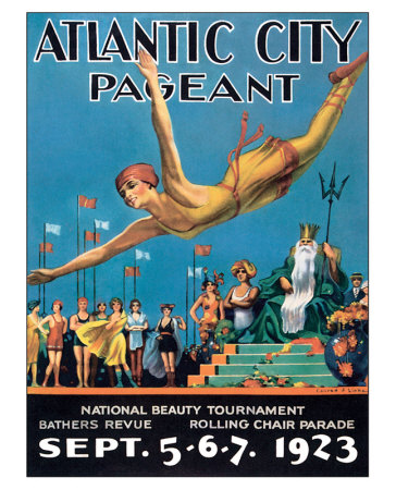 Atlantic City Pageant by Conrad J. Linke Pricing Limited Edition Print image